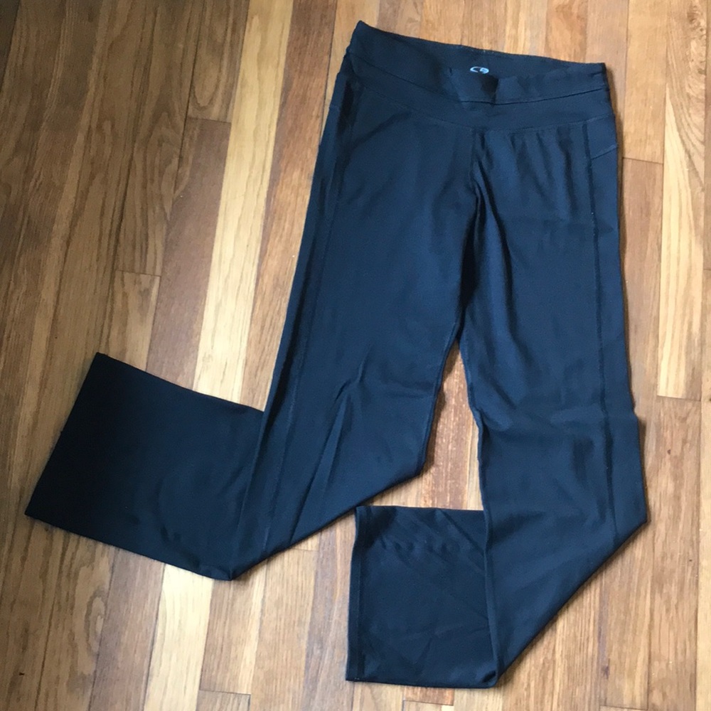 Champion black yoga pants, size small